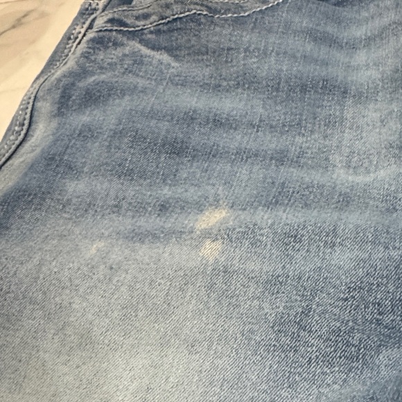 Men's Light Blue Flare Jeans - Picture 5 of 8